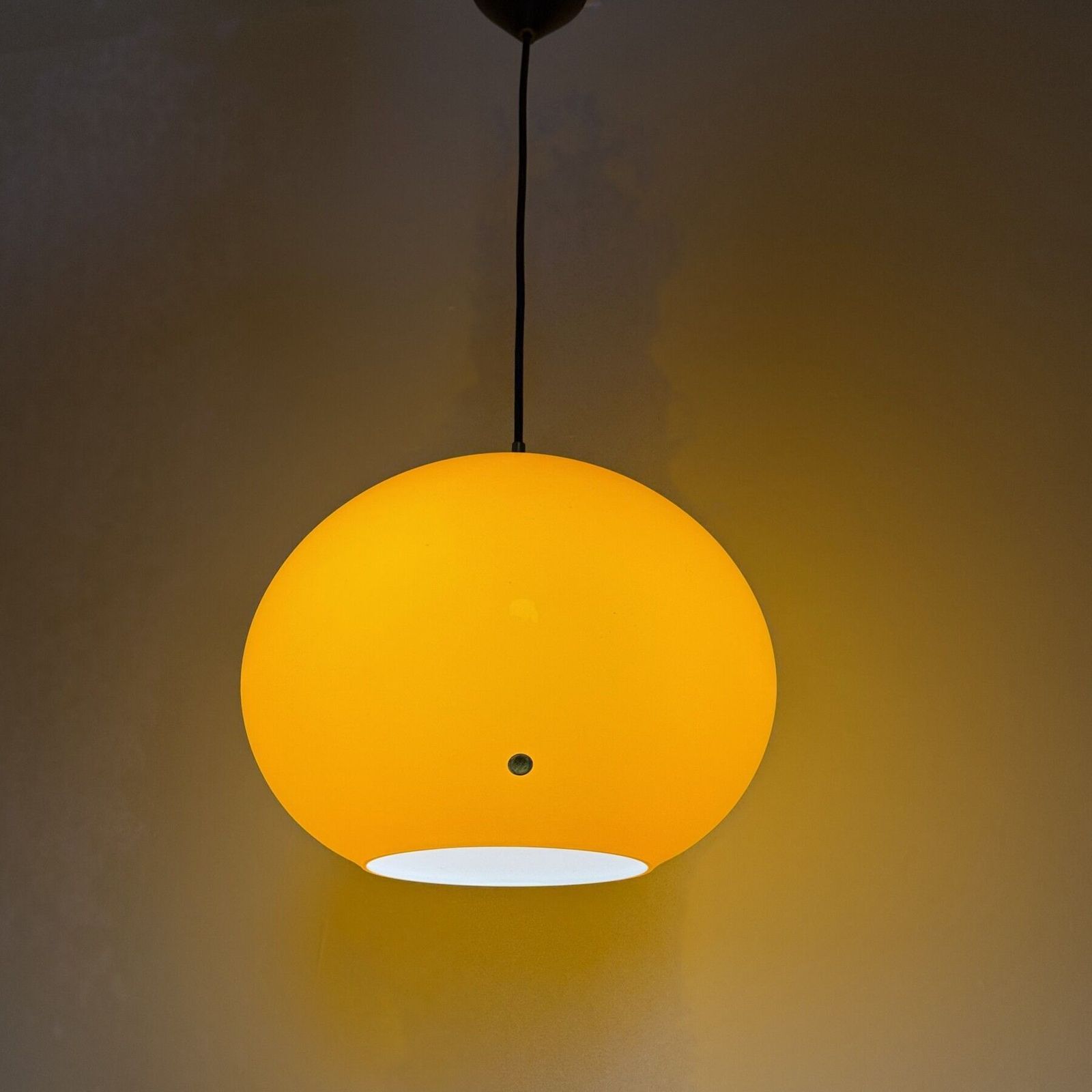 photo vinterior Mid Century Pendant By Alessandro Pianon For Vistosi Murano Glass , 1950s