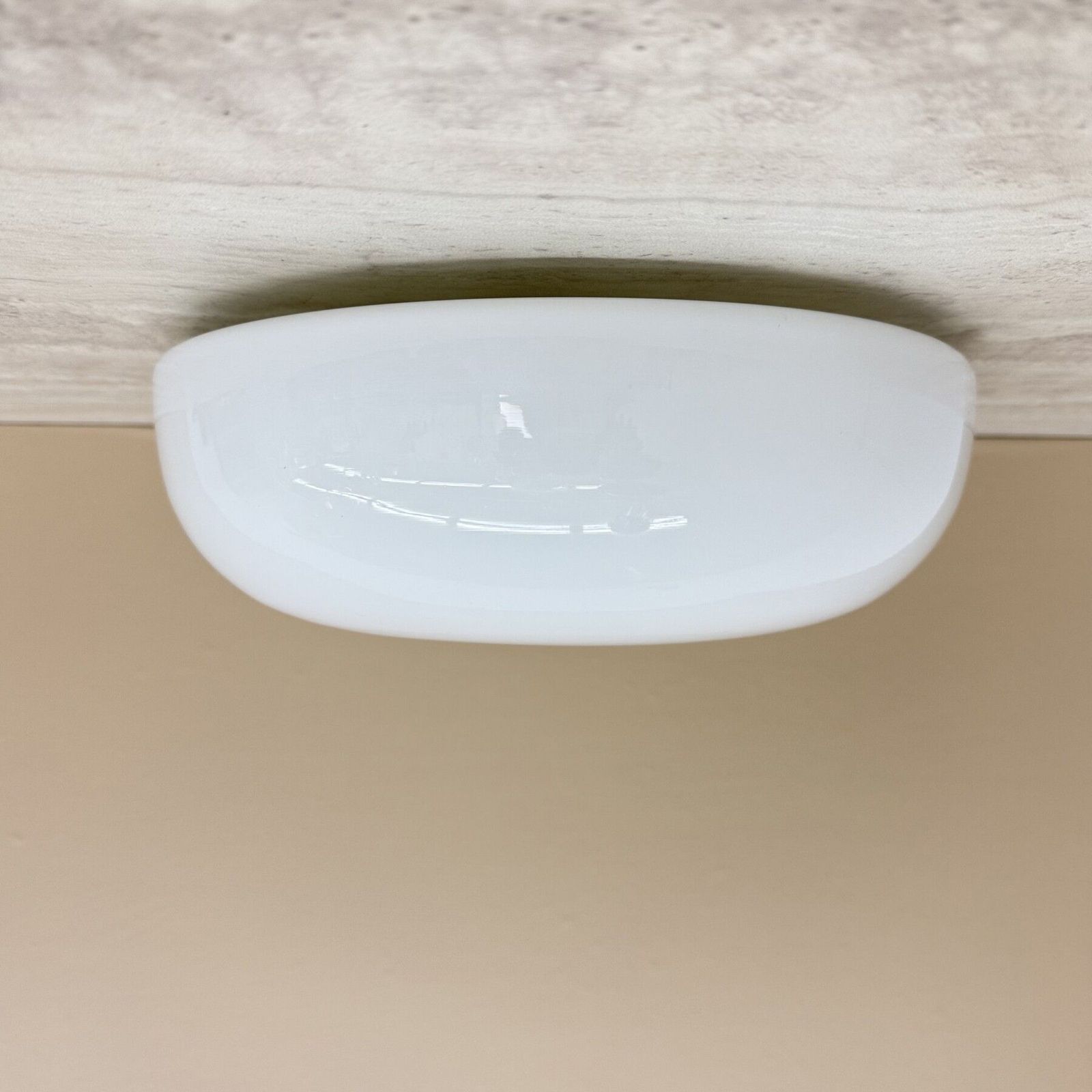 Gispen Ceiling Lamp Dutch Design Opaline Glass, 1930’s photo vinterior