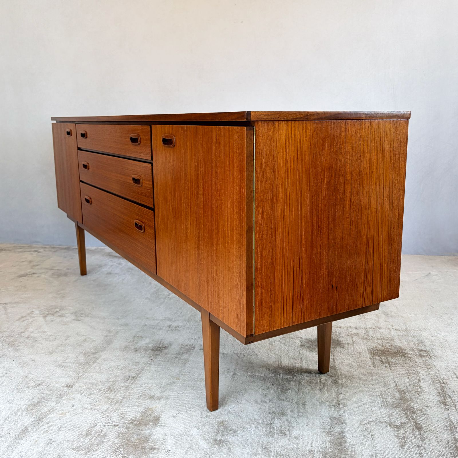 photo vinterior Nathan Furniture 'Citadel' Range Teak Sideboard