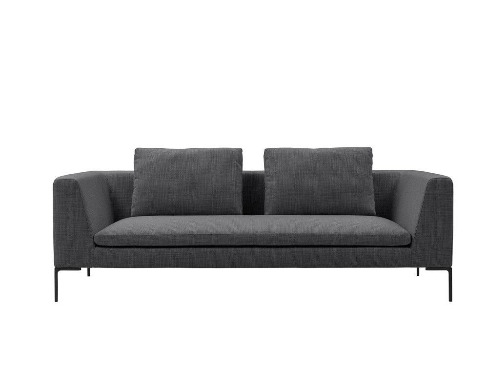 Genuine B&B Italia Charles Sofa 3 Seater Grey