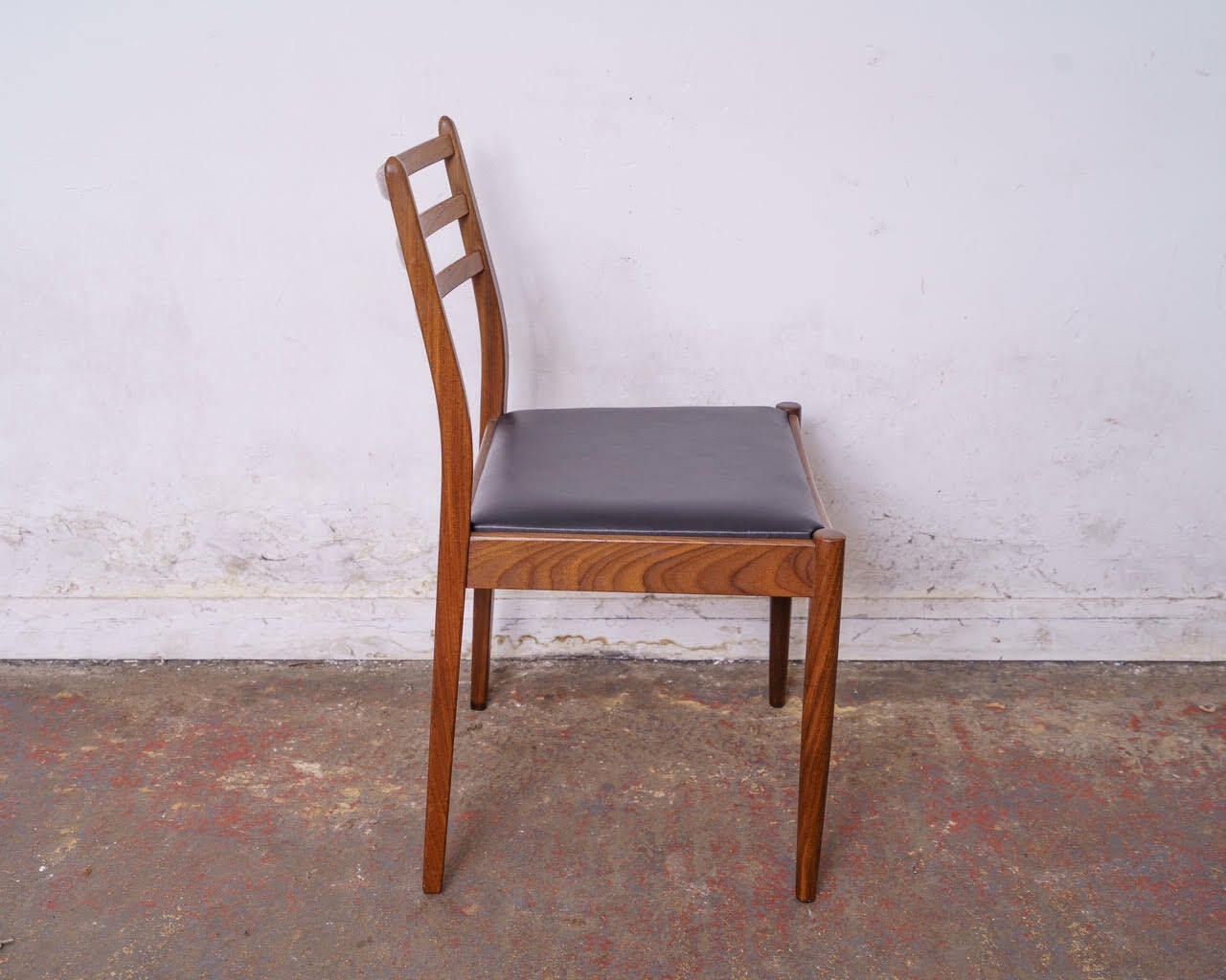 G Plan Mid Century Teak Extending Dining Table With 4 Chairs photo furniture