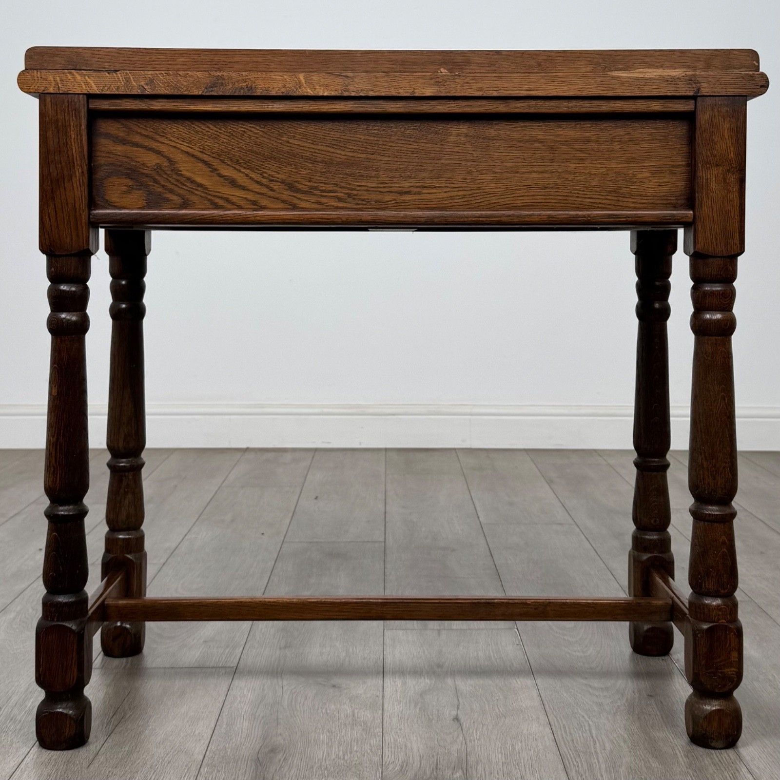 Antique 20th Century Edwardian Side Table In Oak ( Af 5832 ) photo 425.0