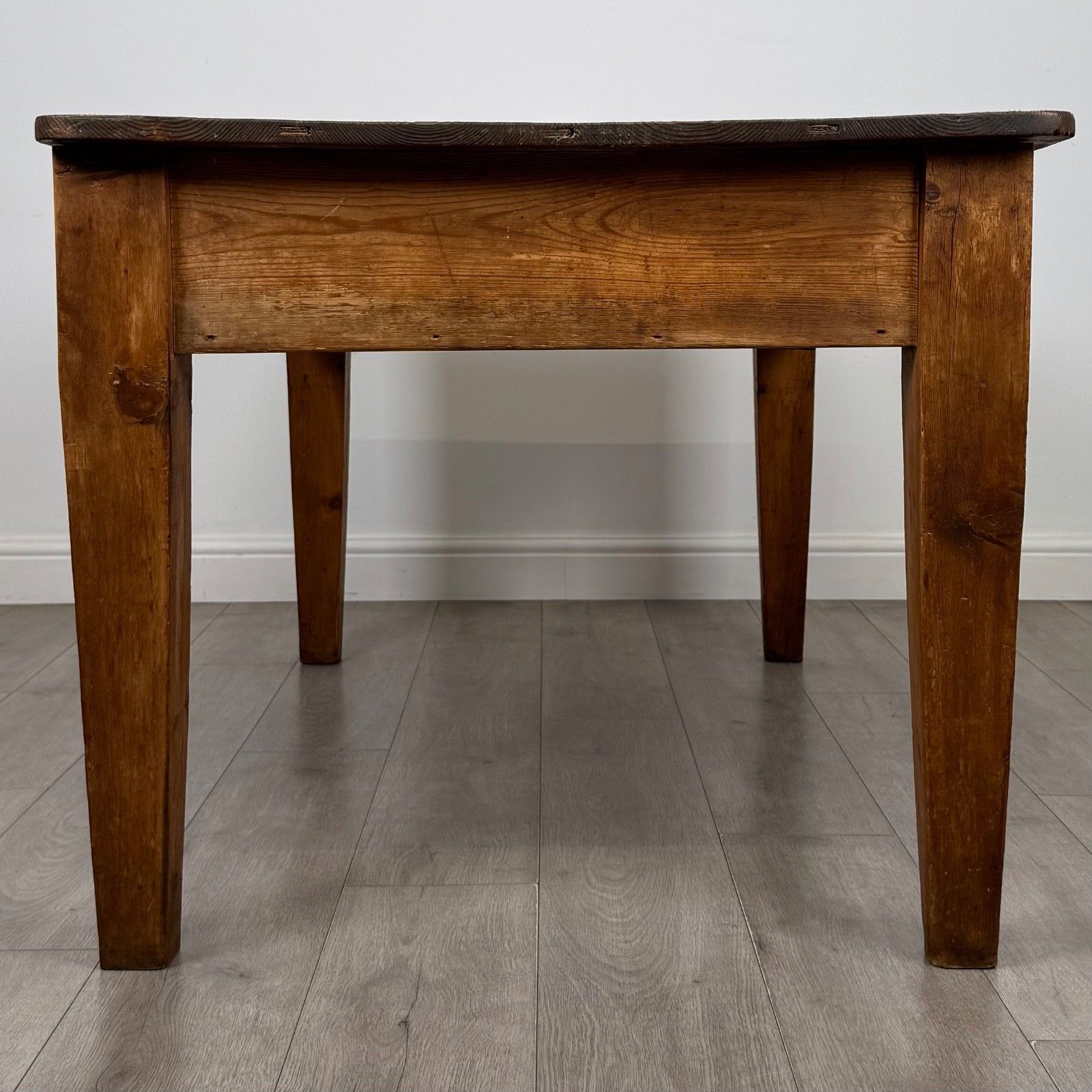 Antique 19th Century Large Farmhouse Writing Table In Pine ( Af 5880 ) photo buy
