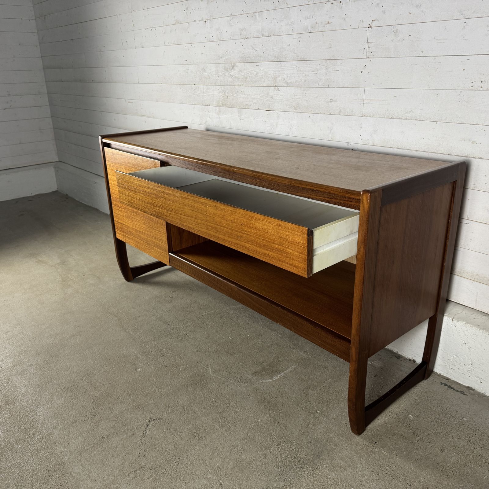 Retro Teak Sideboard With Drawer photo Furniture