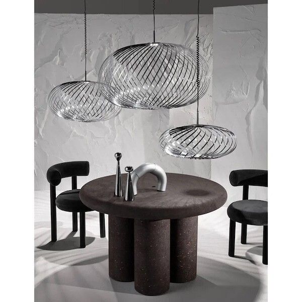 Tom Dixon Light Spring Silver Large photo vinterior