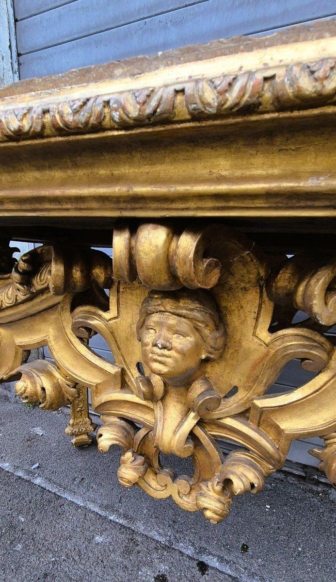 photo for sale Grande table centrale, L. 158 cm, Piémont, époque Louis XIV