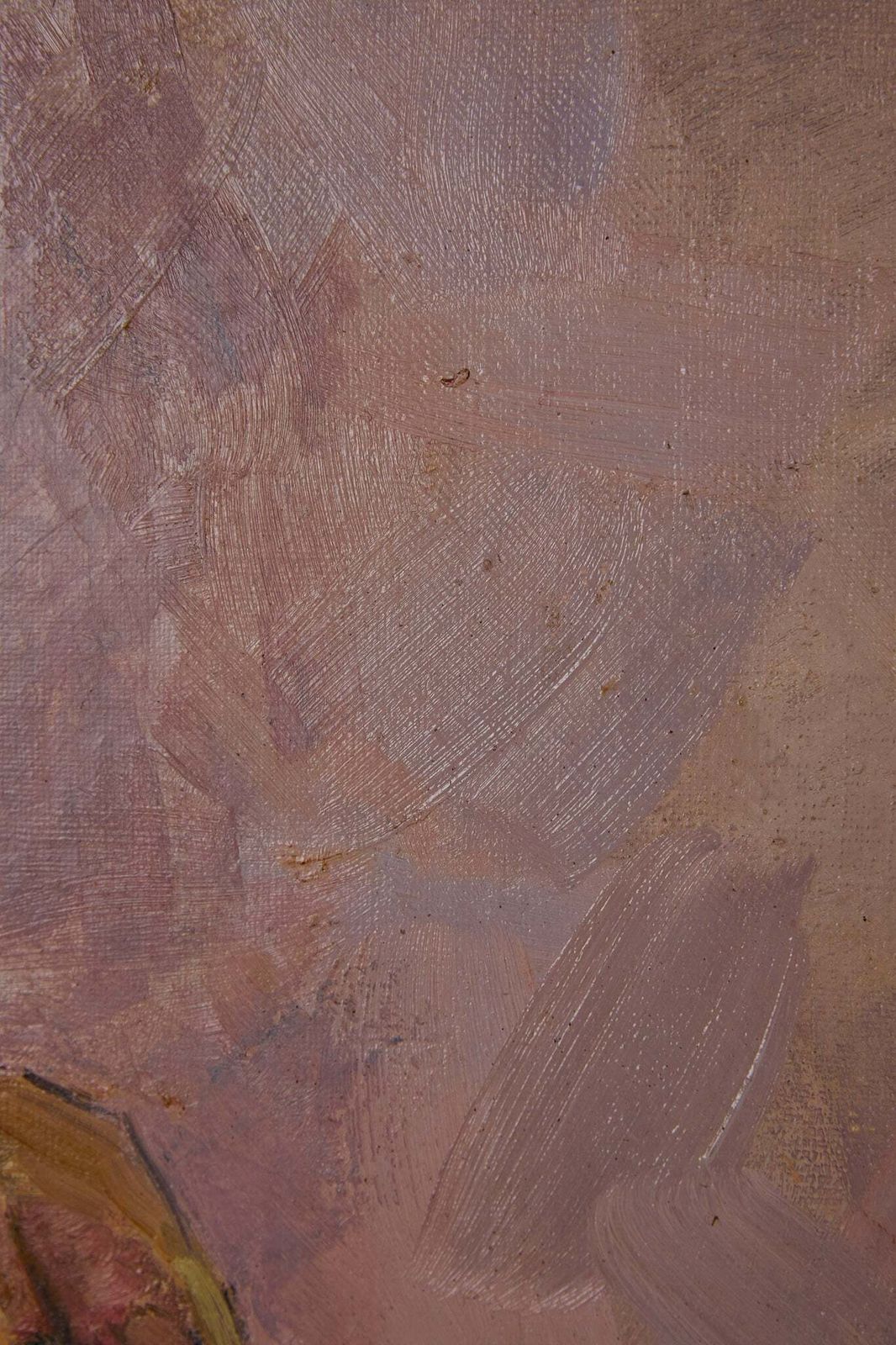 Nude Oil Painting Lilacs, 1960s photo vinterior