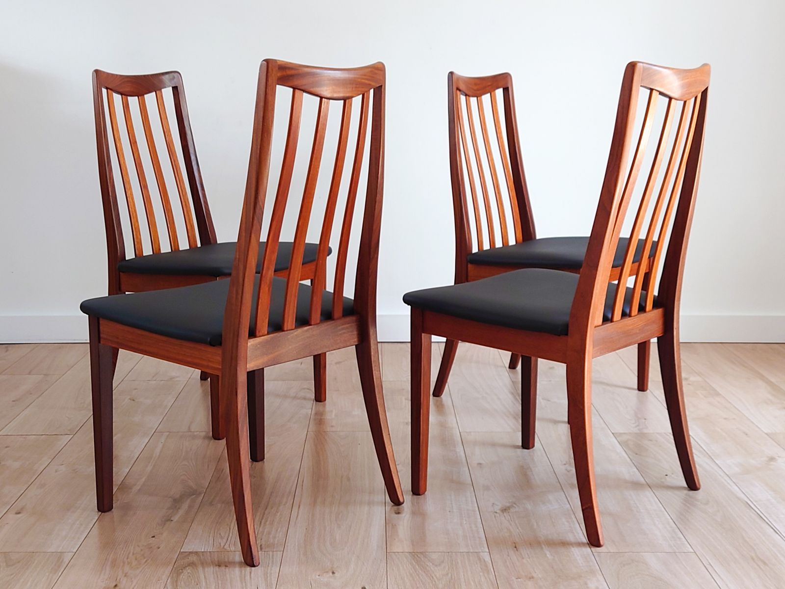 Mid Century Retro Set O 6 G Plan Dining Chairs photo buy