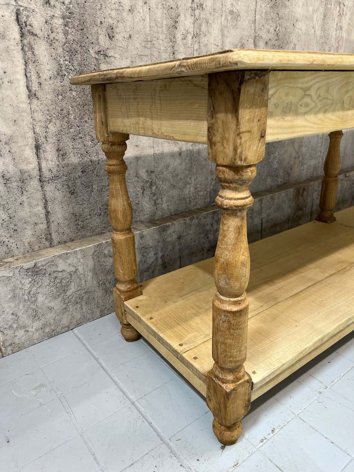 250.5cm Oak Drapers Table / Kitchen Island photo buy