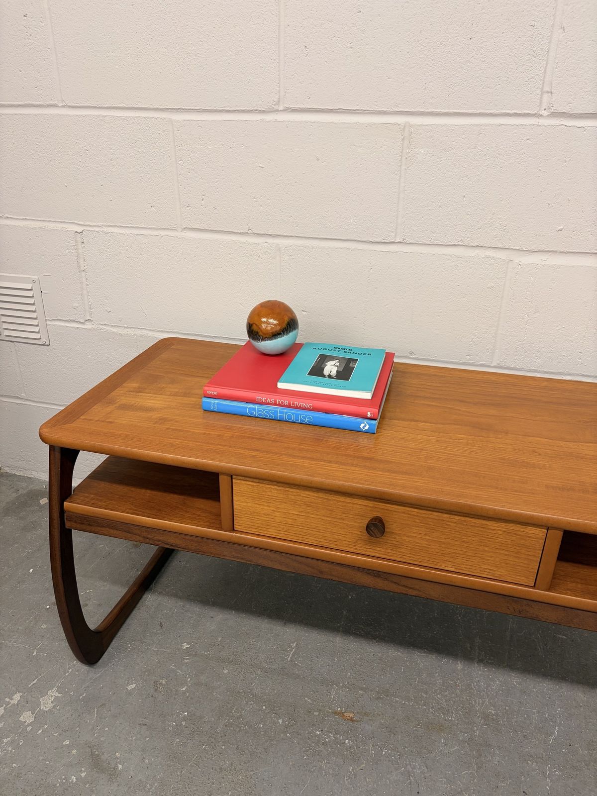 Mid Century Parker Knoll Burlington Teak Coffee Table photo furniture