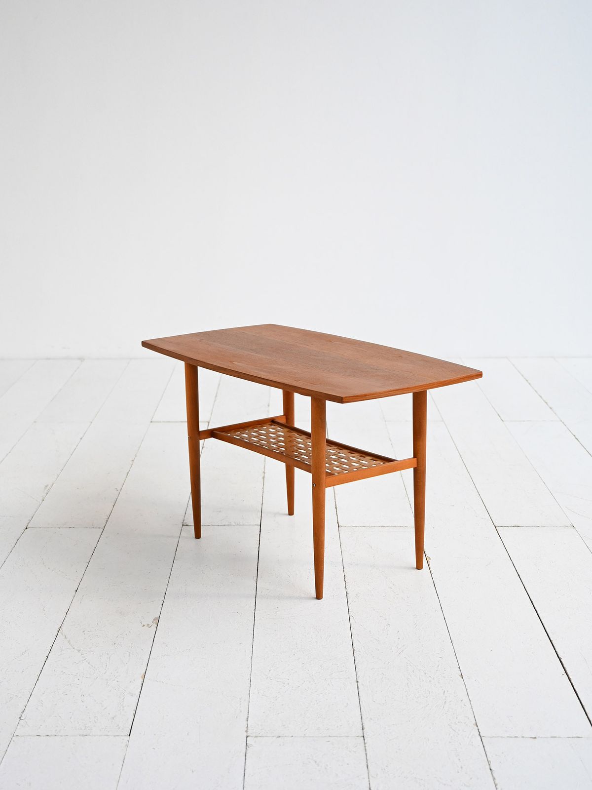 Scandinavian Teak Coffee Table By Alberts Tibro, Sweden 1960s photo for sale