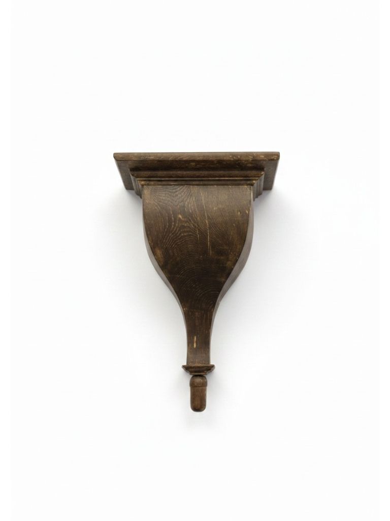 A Monumental 19th Century Solid Oak French Convent Display Shelf