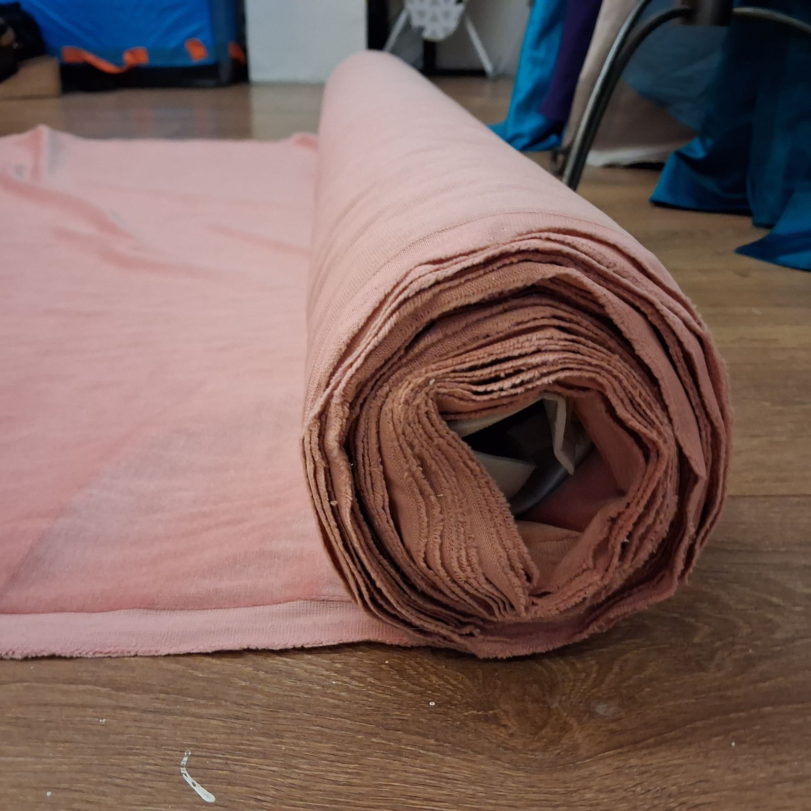 photo furniture Roll Of Pink Upholstery Velvet Fabric