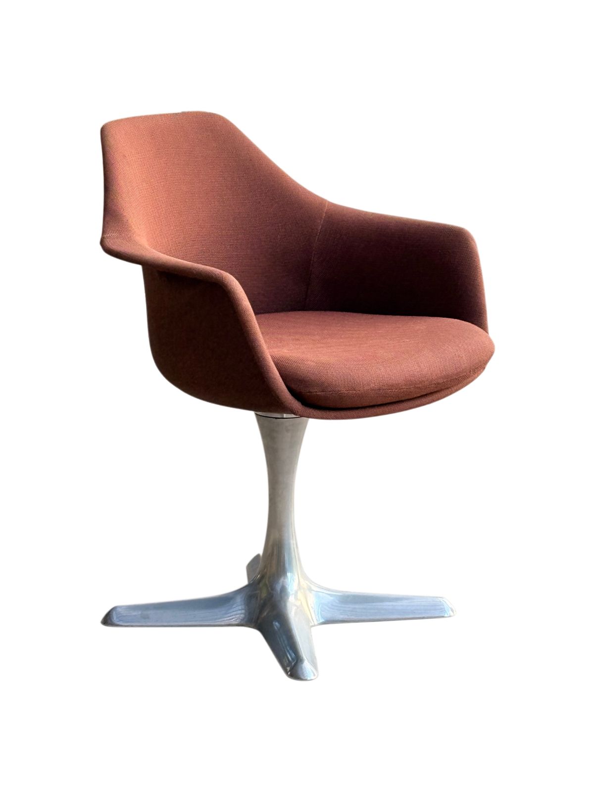 Maurice Burke For Arkana, Set Of 6(4+2) Mid Century Modern Tulip Dining Chairs photo furniture