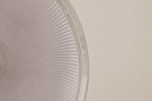 Holophane “Blonde Bowl” Plafonnier Pendant Light photo for sale