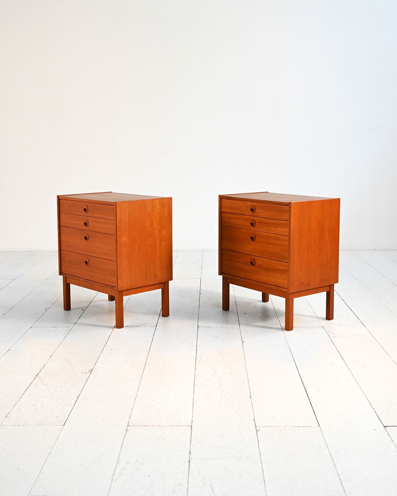 Teak Bedside Cabinets, Scandinavia 1960s photo for sale