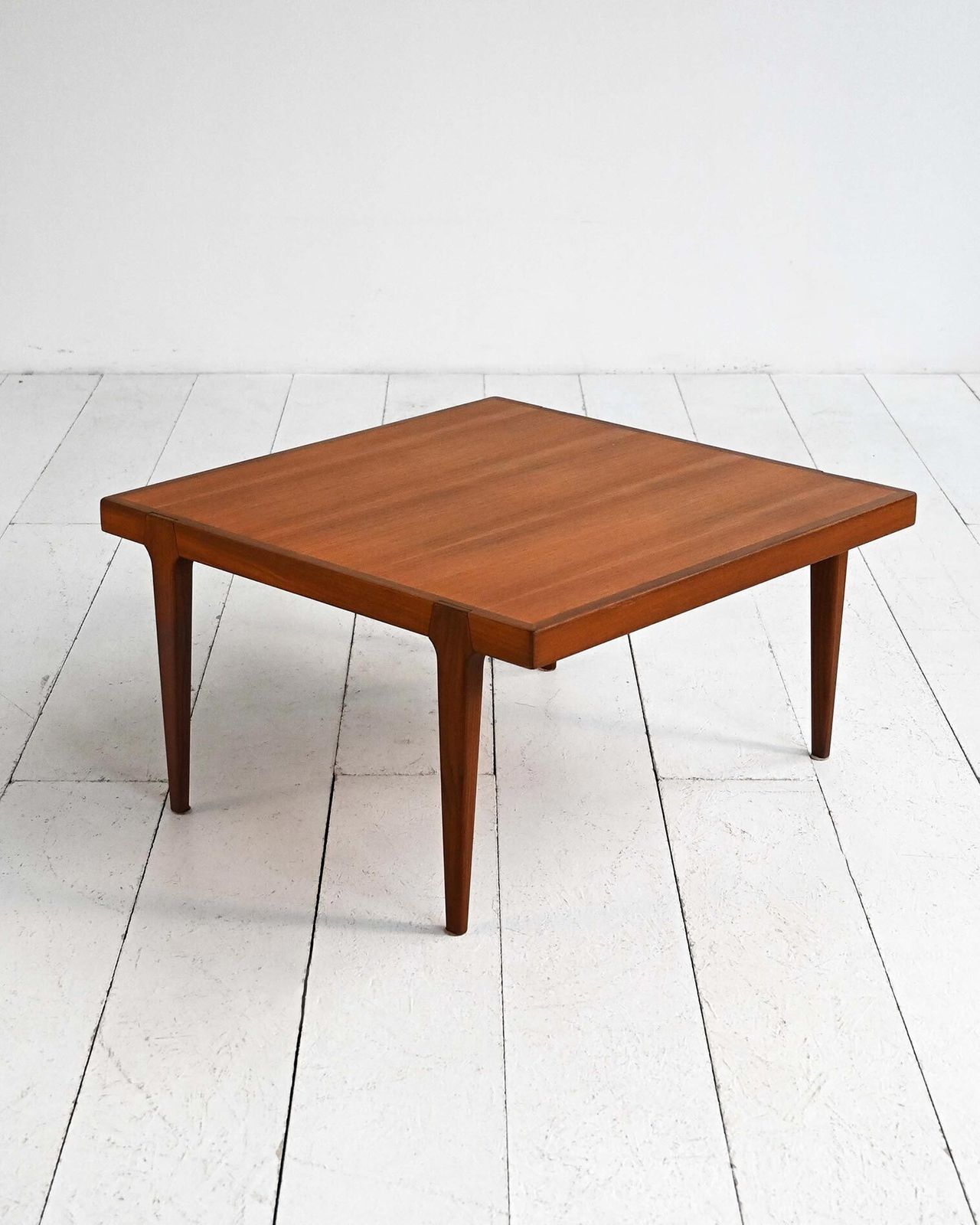 Erik Wörtz Teakhouten Salontafel Jaren 1960