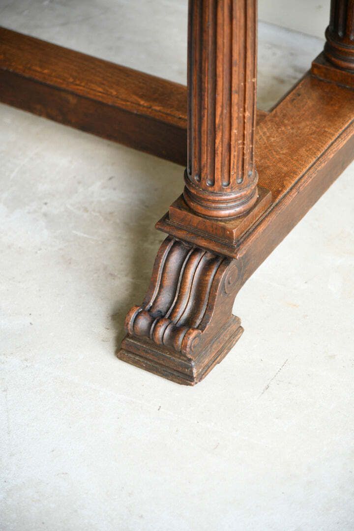 Victorian Oak Dining Table, 1800s photo 695.0