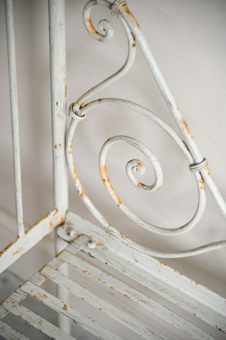Antique French Wrought Iron Day Bed photo buy