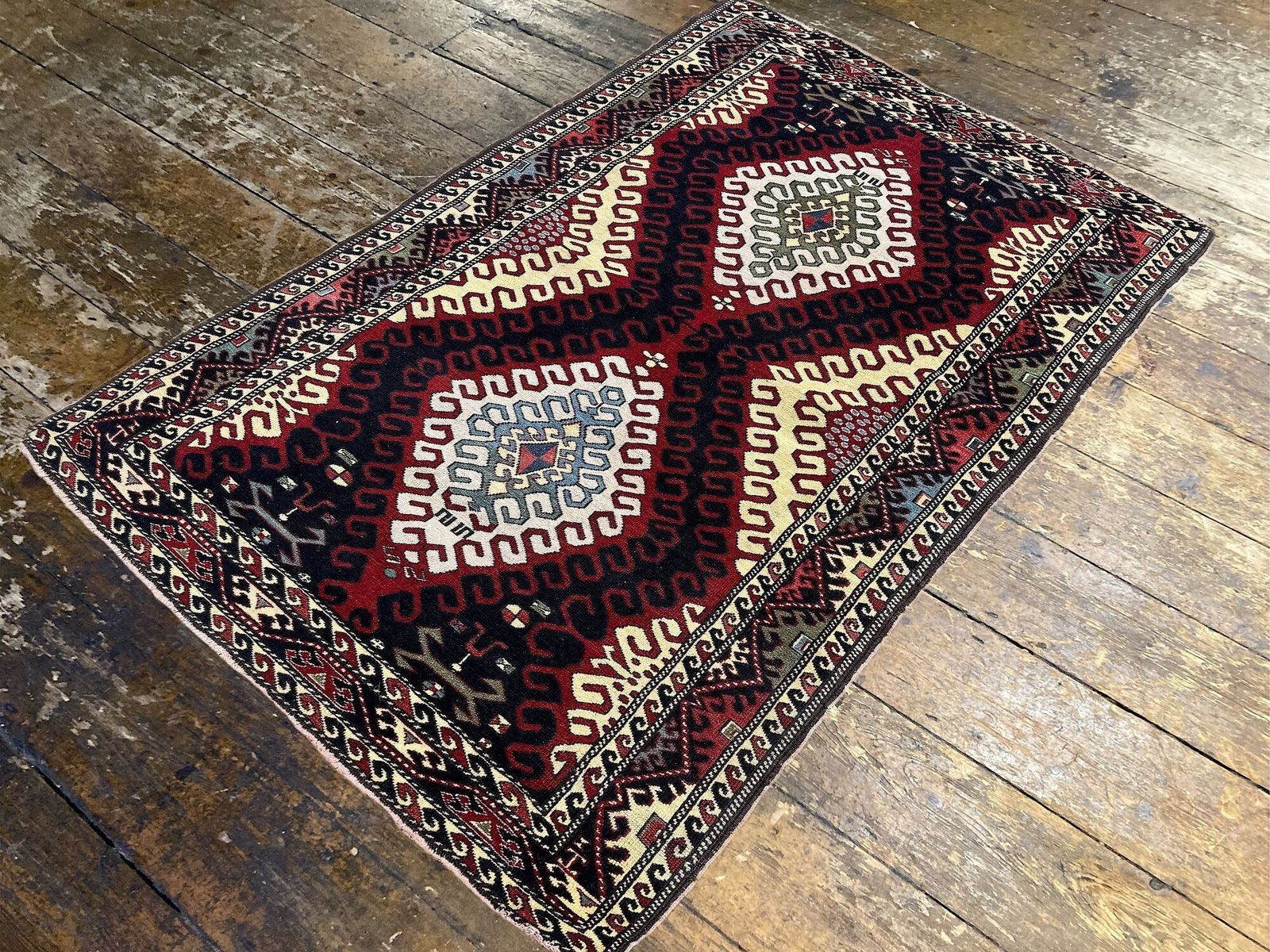 Vintage Egyptian Shirvan Rug 1.64m X 1.08m photo 650.0
