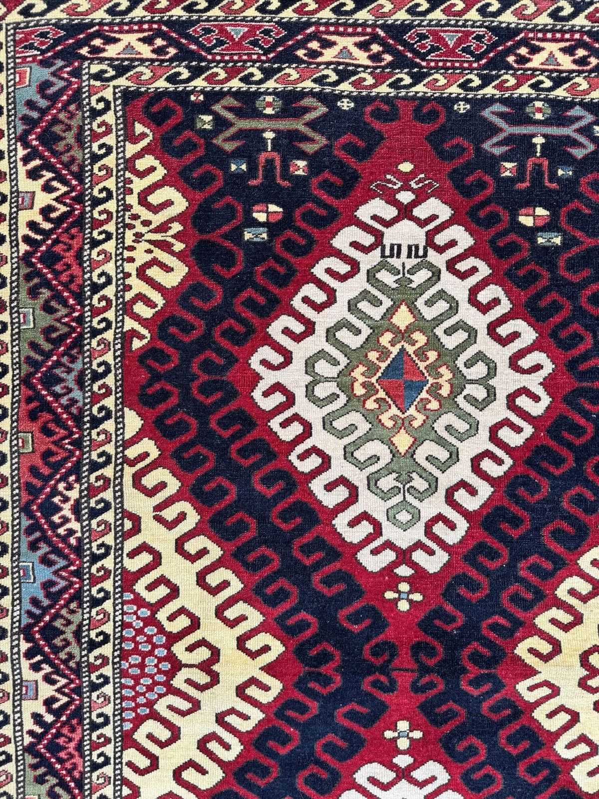 650.0 Vintage Egyptisch Shirvan Tapijt 1,64 m x 1,08 m photo