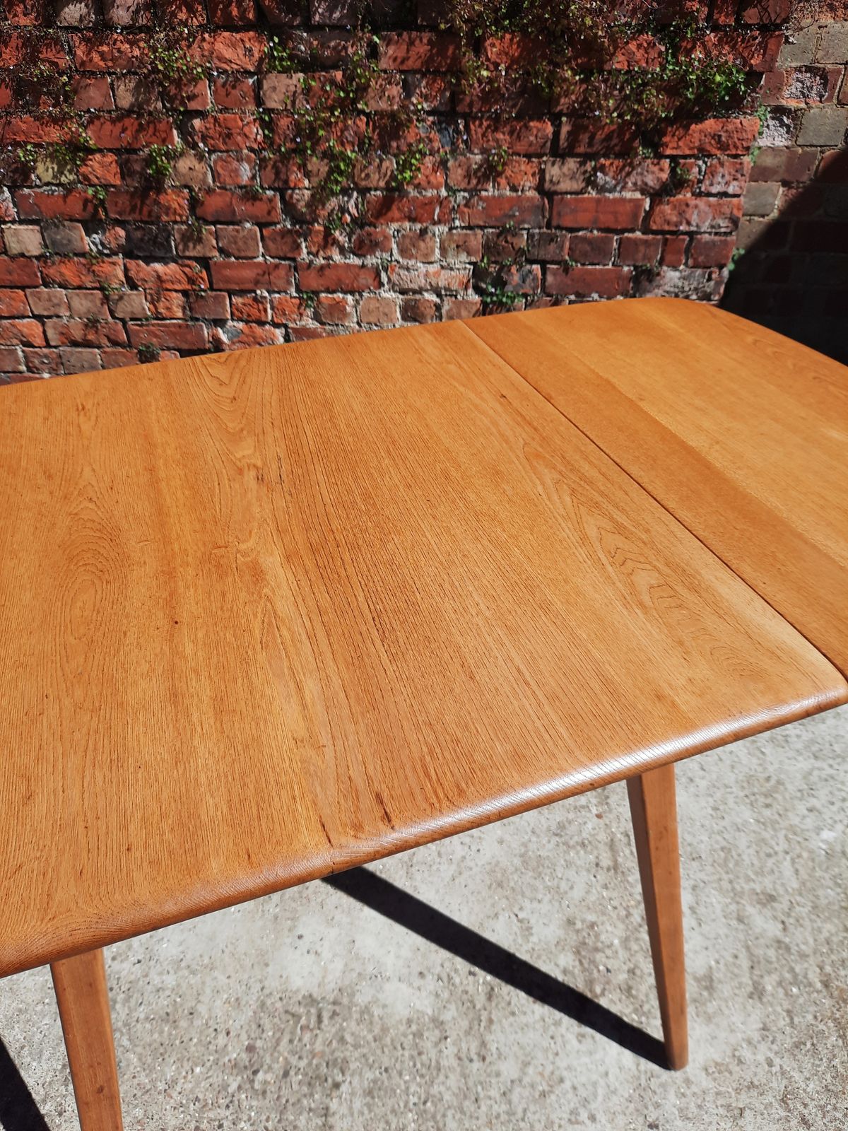 1950s Ercol Blonde Dropleaf Dining Table \ Fully Refurbished photo vintage