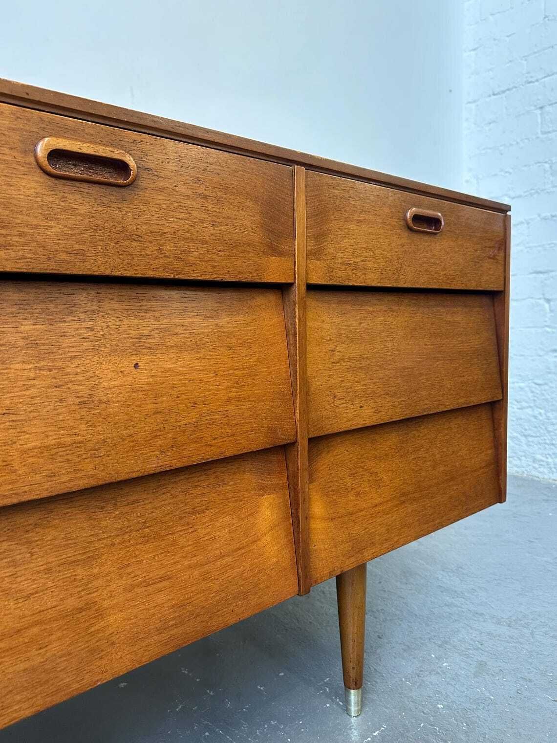 Vintage 1960s Avalon Teak Sideboard Danish Retro G Plan Mid Century photo for sale