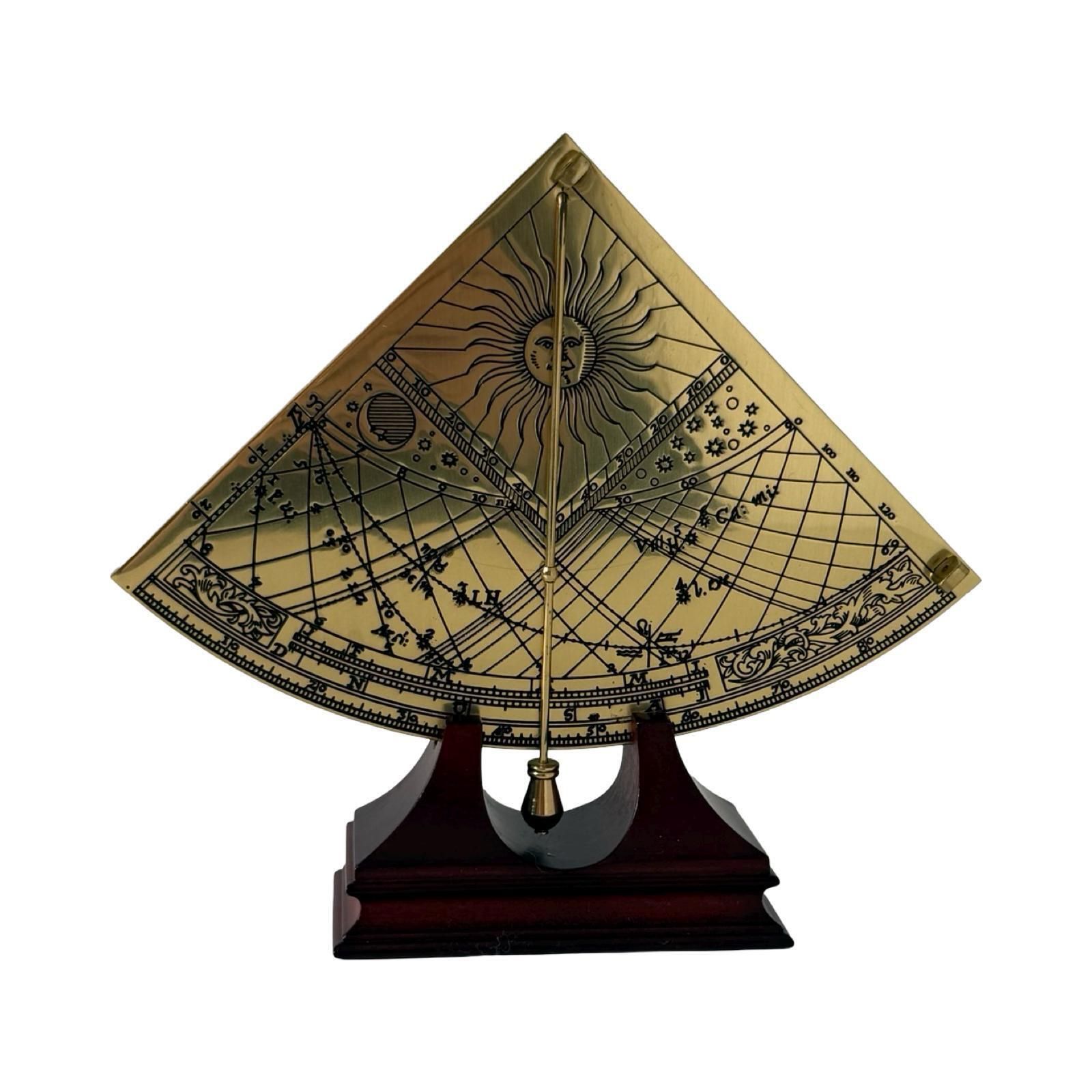 Franklin Mint – Gunner's Quadrant – Verguld messing op houten sokkel – 1987 photo furniture