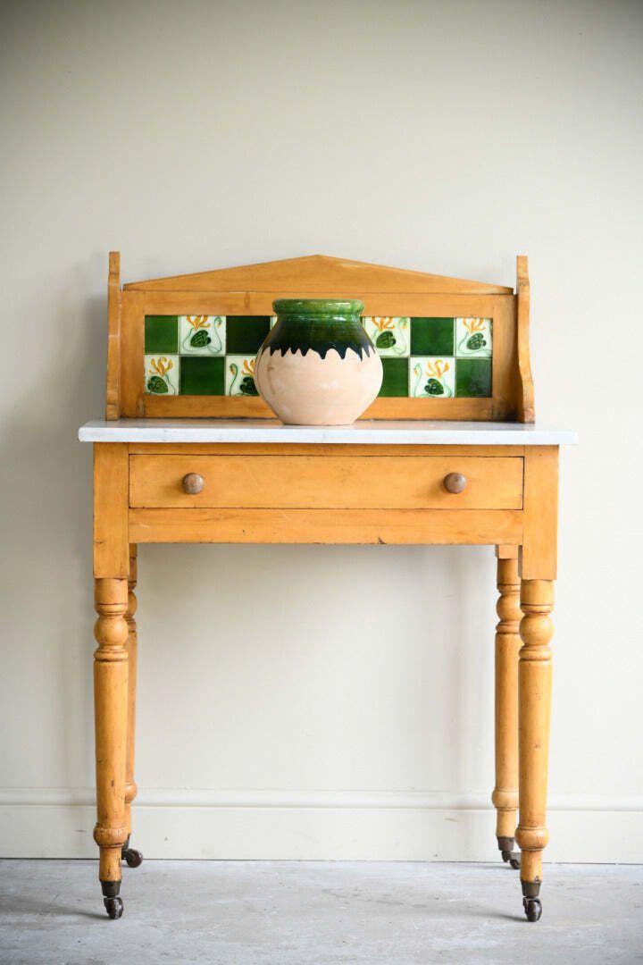 Antique Pine Washstand, 1800s