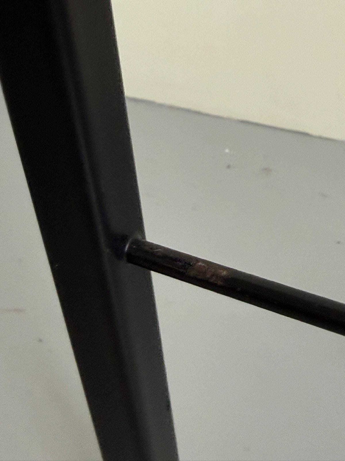 photo for sale 160cm / 165cm X 35cm Black Staples Ladderax Ladder 2 Feet Room Divider Stand Alone (11a)