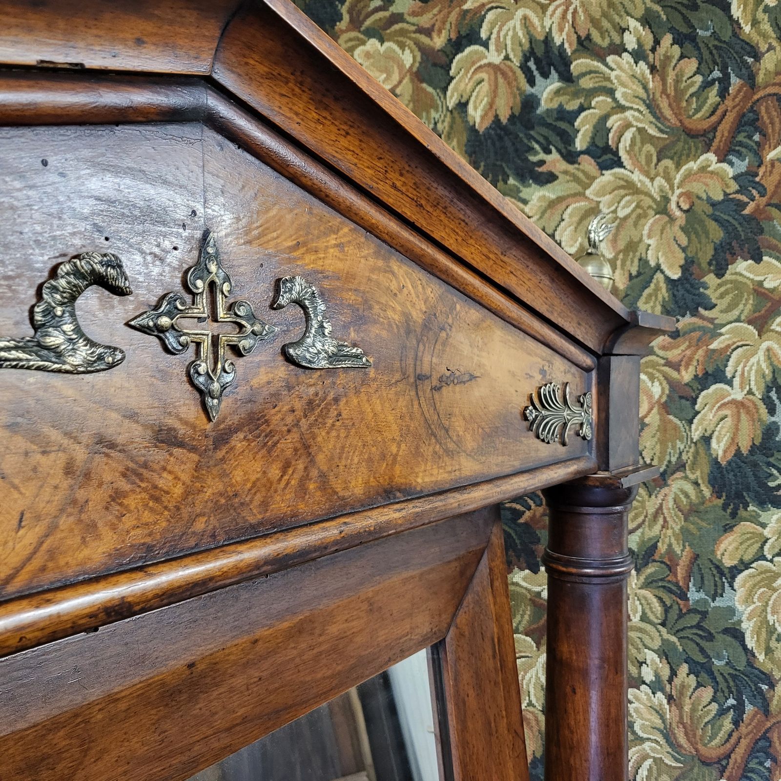 Large French Cheval Mirror, 1800s photo furniture