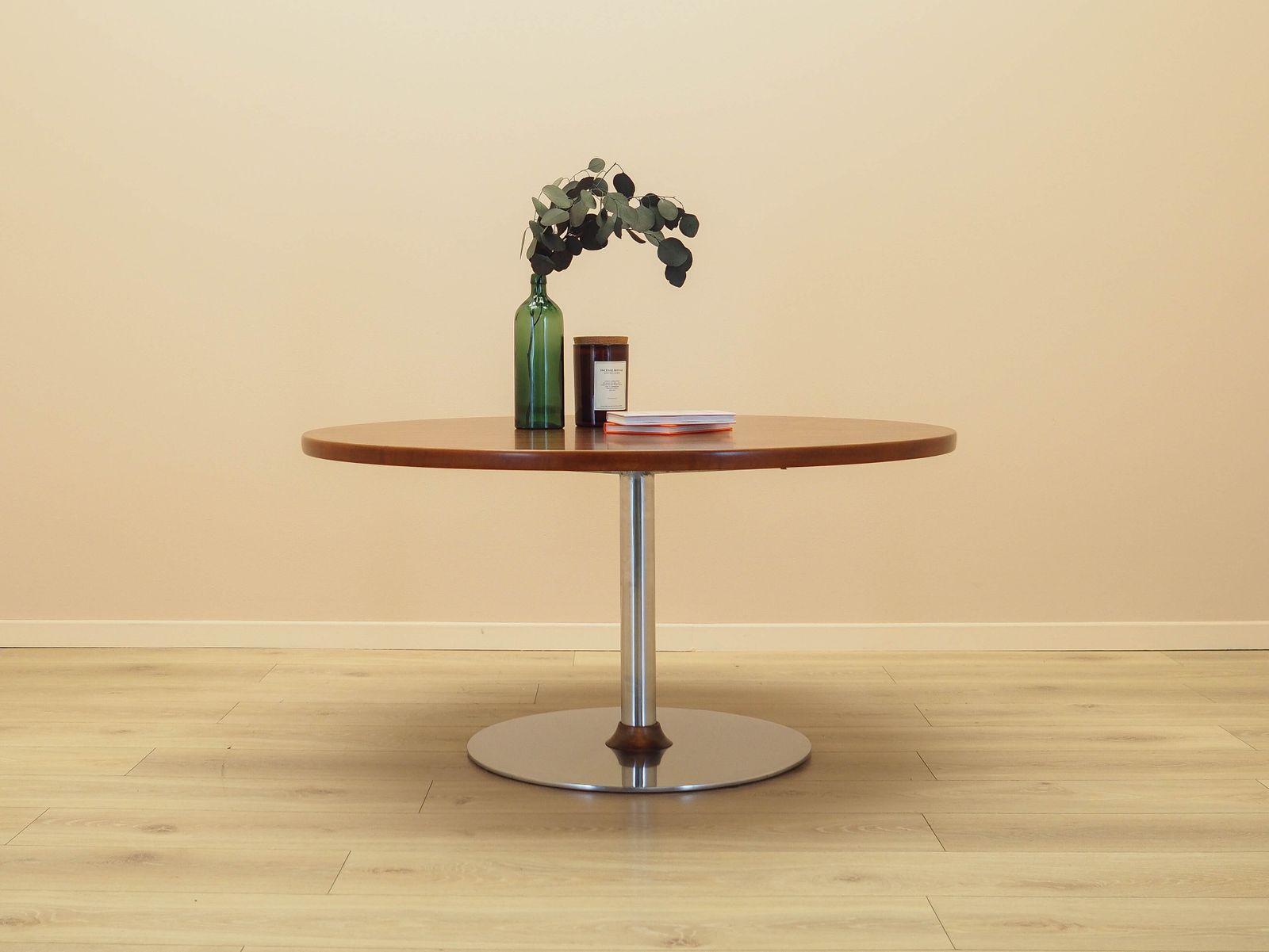 Round Rosewood Coffee Table, Danish Design, 1970s, Made In Denmark photo furniture