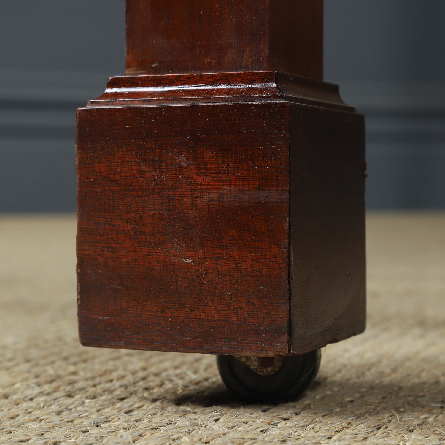 photo furniture English Edwardian Mahogany 3ft 6” Single Four Post Bed By Heals Of London (Circa 1910)