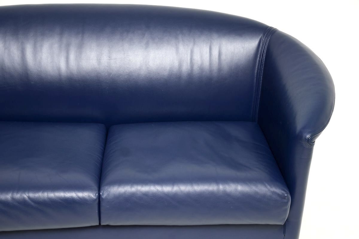 Vintage Leather Two Seat Sofa By Wittmann photo Furniture