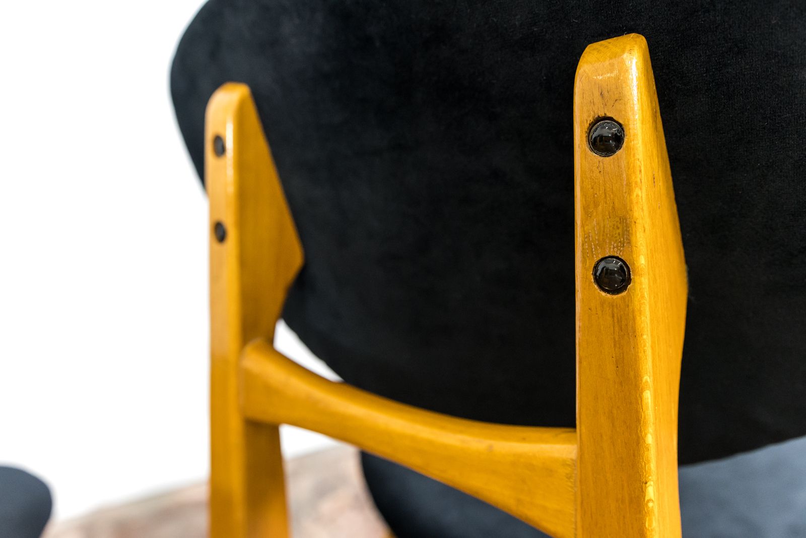 Mid-Century stoelen, Gfm 22 van J. Kędziorek, Polen, jaren 1960, set van 3 photo buy
