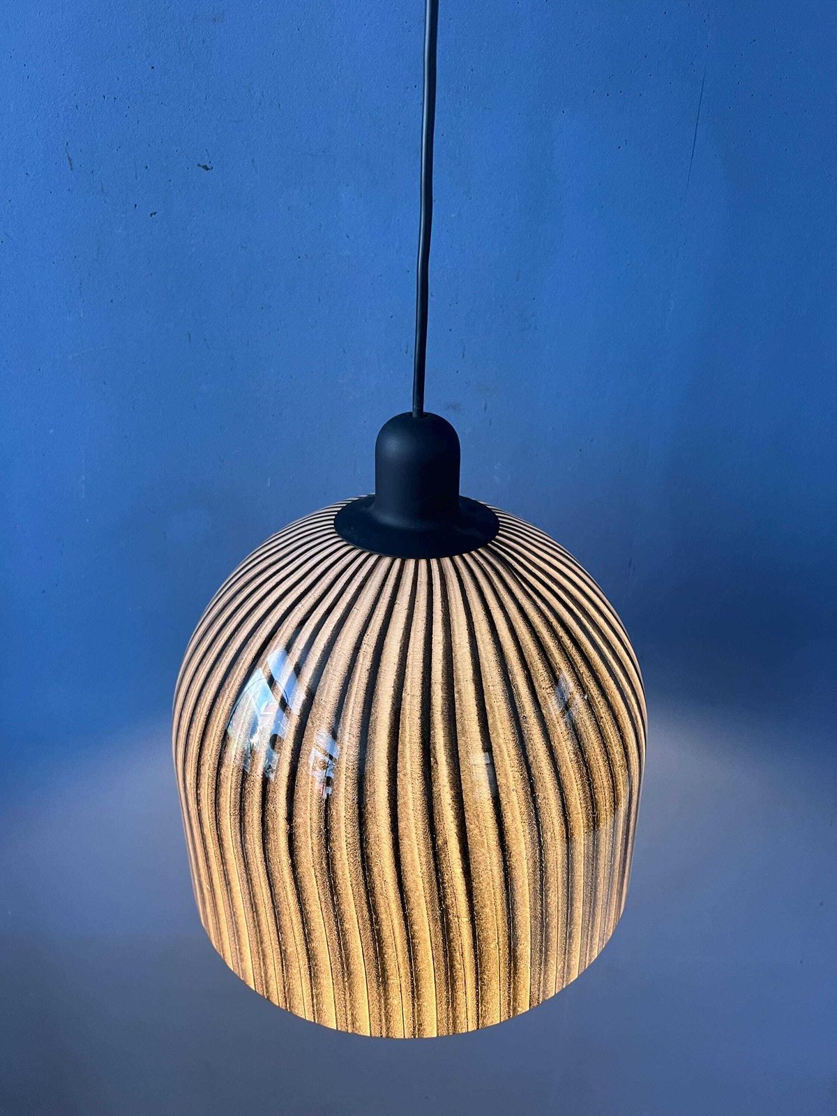 Mid-Century Glazen Hanglamp van Peill & Putzler photo 407.0
