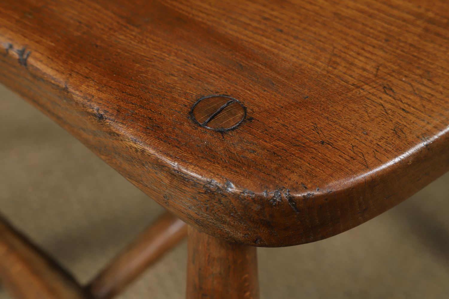 photo buy Set Of 10 Ash & Elm Windsor Hoop & Stick Back Dining Chairs (Circa 1910)