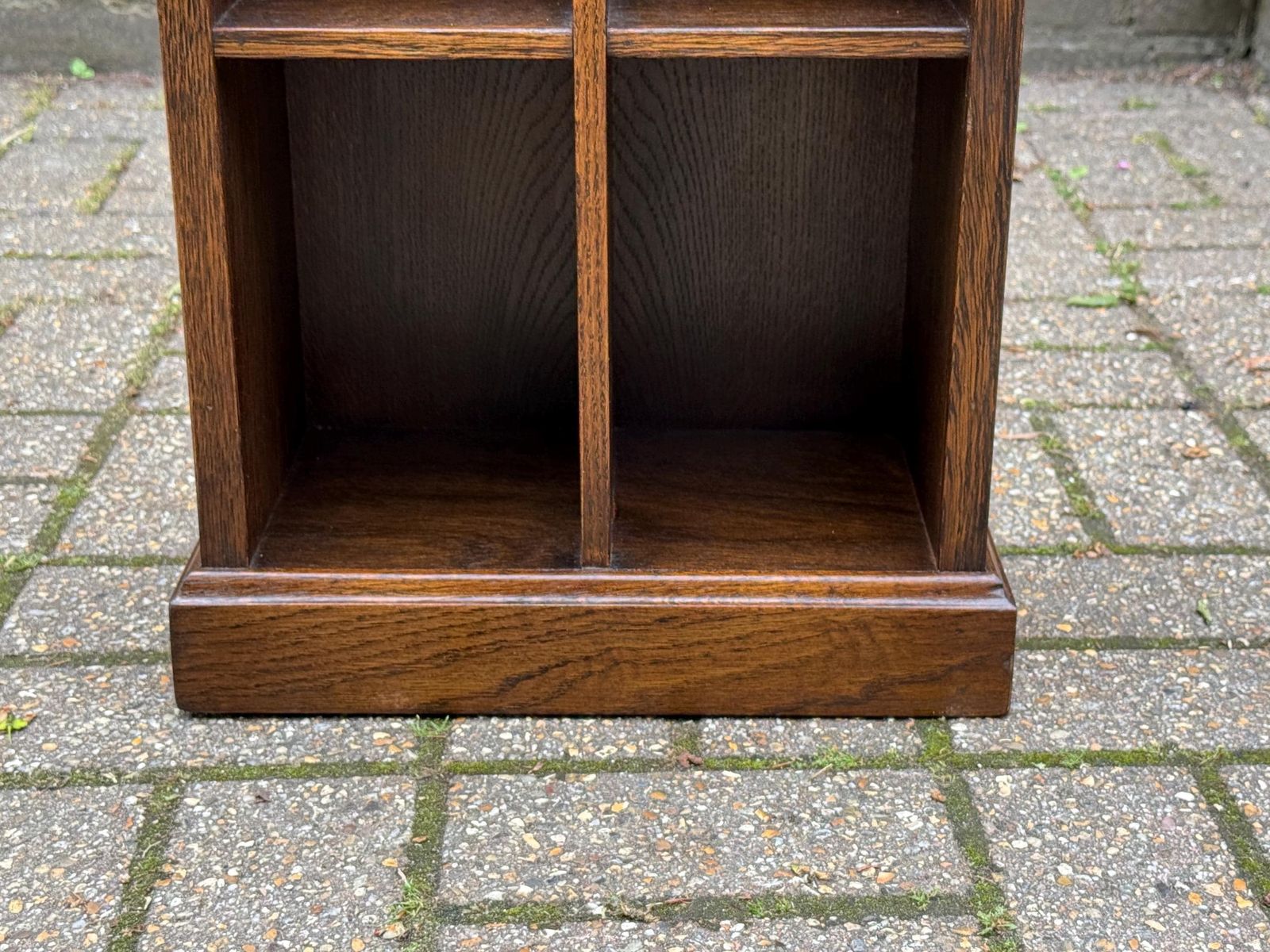Vintage Solid Oak Display Shelf Bookcase By Webber Furniture England   Webber Furniture, Made In England photo buy