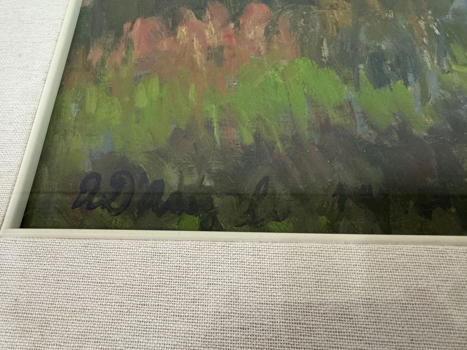 Italian School, Mid 20th Century Painting  – Rural Farmstead Landscape photo 395.0