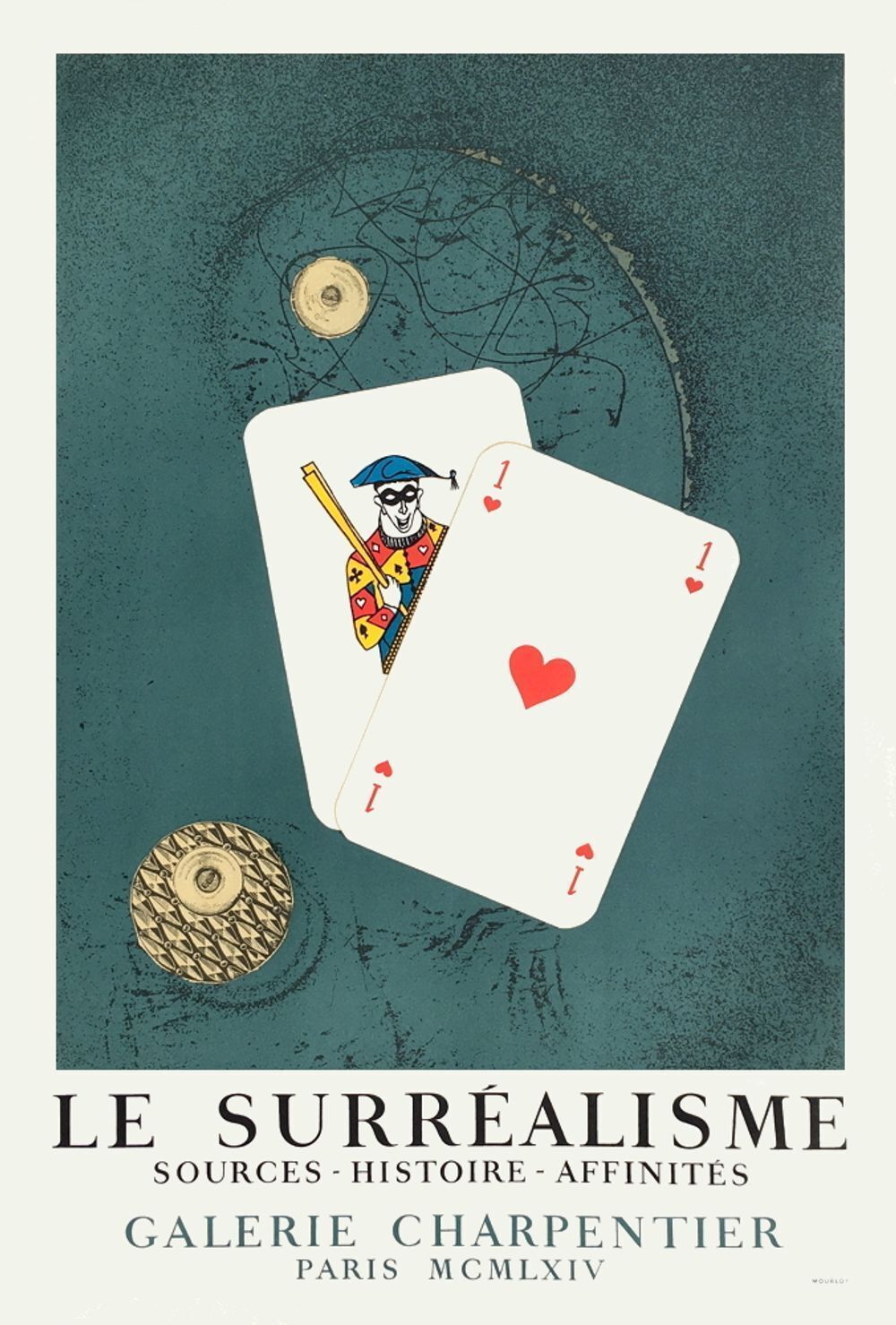 Max Ernst Poster Expo 64 Galerie Charpentier