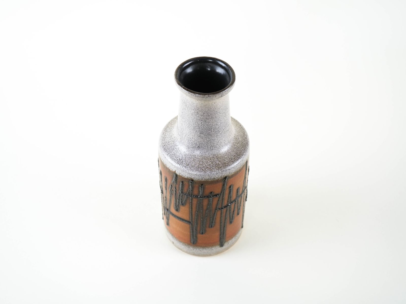 Keramische vaas, Duits design, jaren 1970, geproduceerd door VEB Haldenslaben photo 379.0