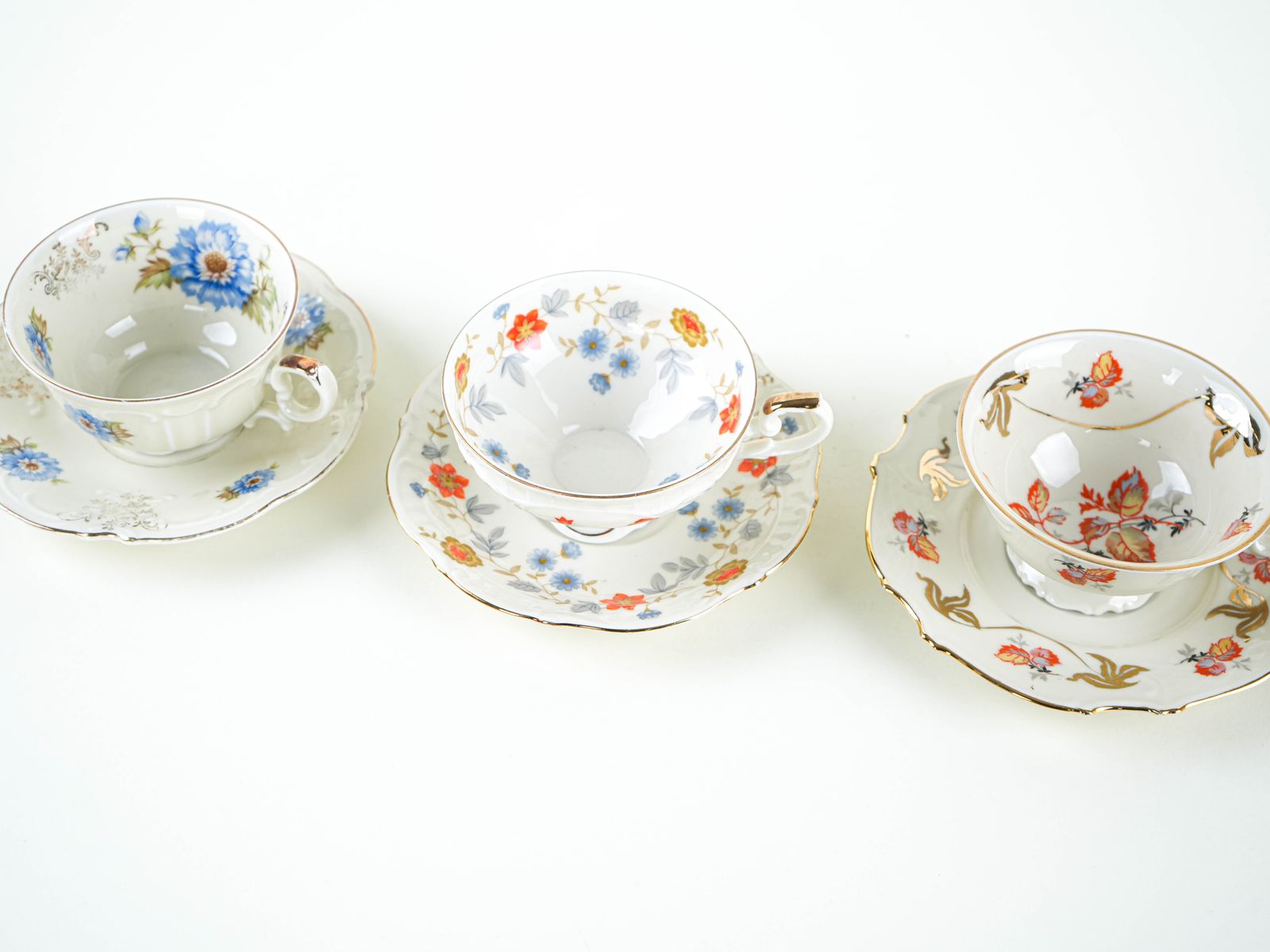 Set Of Porcelain Cups, German Design, 20th Century, Made In Germany photo 329.0