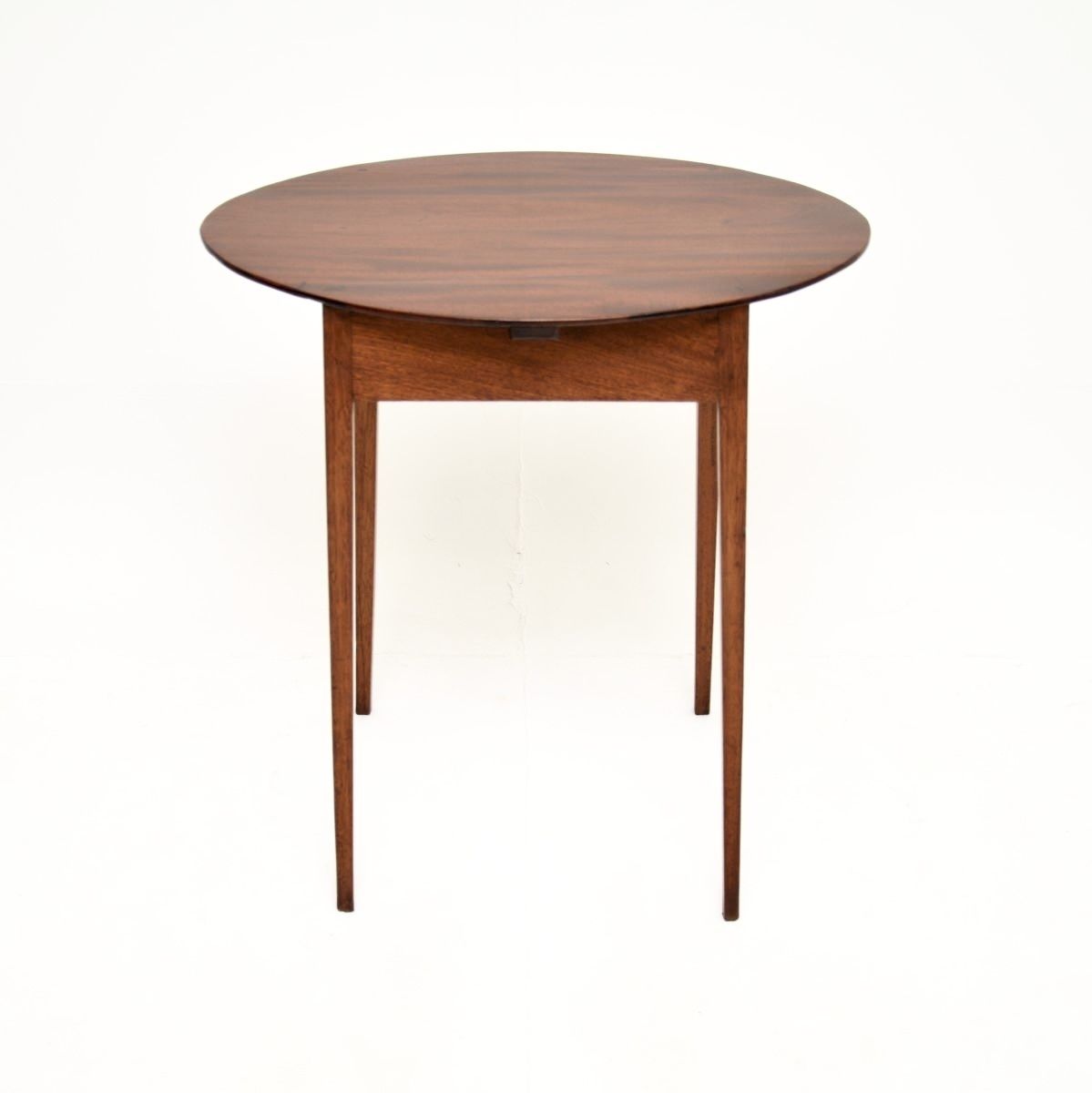 Antique Edwardian Mahogany Occasional Side Table photo furniture