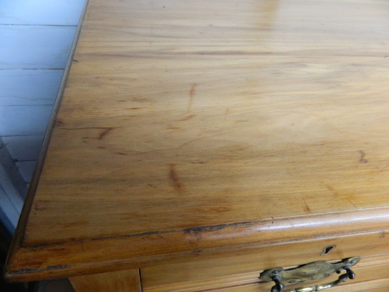 Edwardian Satin Walnut Large Chest Of Drawers photo vinterior