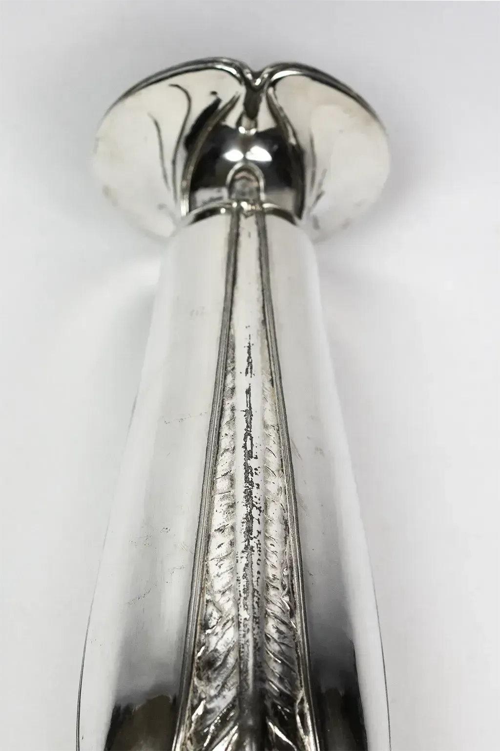 photo buy Silver Plated Metal Umbelle Vase — Art Nouveau Gallia Collection, Christofle, 1904