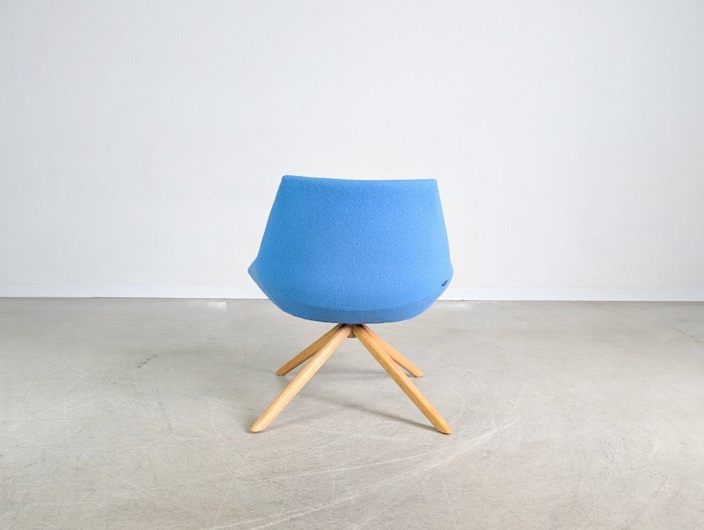 Set Of 3 Inclass Armchairs Pillet Dunas Xl Blue Office Lounge Chair photo buy