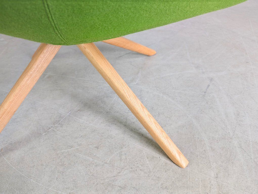 photo for sale Set van 3 Inclass fauteuils Pillet Dunas XL groen – kantoor/lounge stoel
