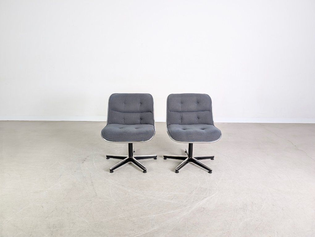 Set Van 2 Charles Pollock Executive Chair – Knoll International photo furniture