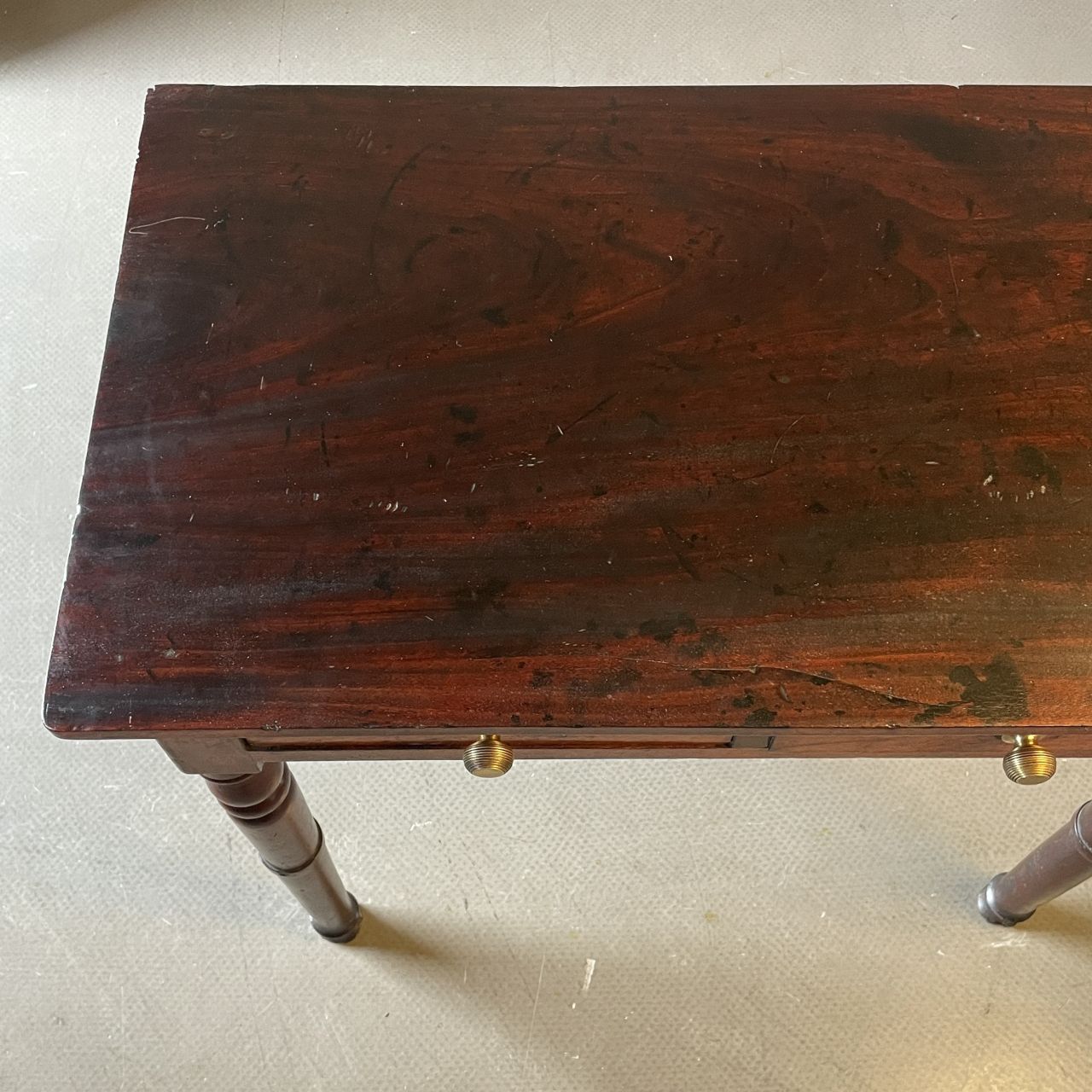Victorian Small Writing Table, 1800s photo for sale