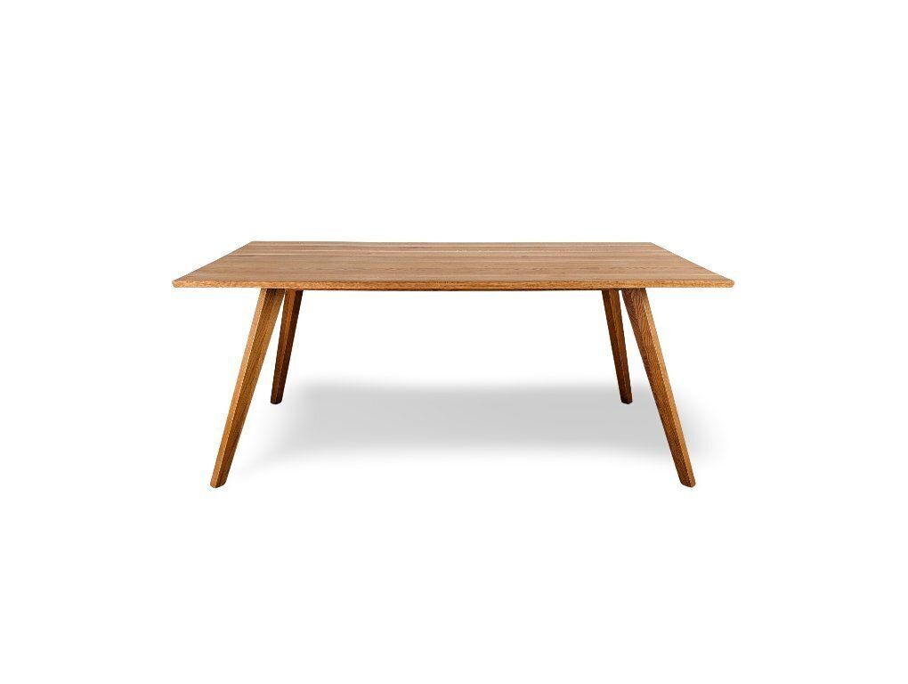 Grande table à manger Citius par Vitamin Design, en chêne naturel huilé, 180 cm
